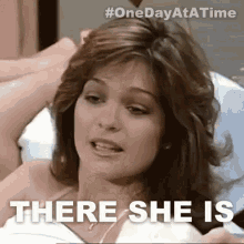 There She Is Barbara Cooper GIF - There She Is Barbara Cooper One Day At A Time GIFs