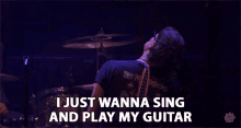 Sing Play Guitar GIF - Sing Play Guitar The Strokes GIFs