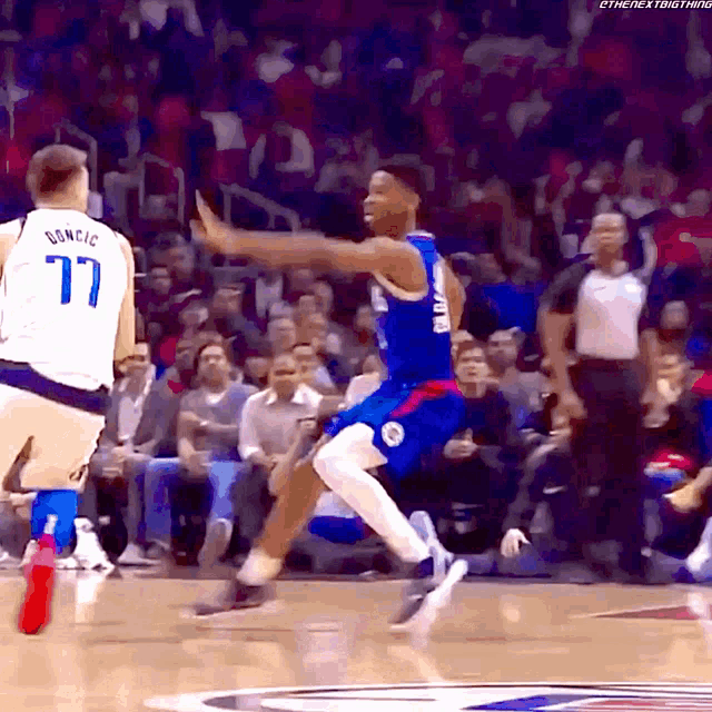 Luka Doncic GIF - Luka Doncic Stepback - Discover & Share GIFs