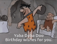 Flintstone Birthday GIF - Flintstone Birthday Birthday GIFs