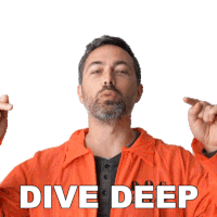 Dive Deep Derek Muller Sticker - Dive Deep Derek Muller Veritasium Stickers