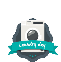 Laundry Day Washing Machine Sticker - Laundry Day Washing Machine Stickers
