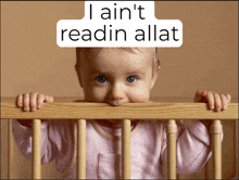 I Aint Reading Allat GIF - I Aint Reading Allat GIFs