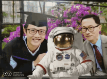 wongwingchun58 smile eyeglasses graduate astronaut