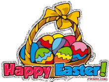 Basket Easter Egg GIF - Basket Easter Egg Happy Easter GIFs