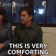 This Is Very Comforting Joel Maisel GIF