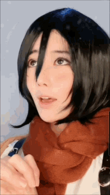 Mikasa Ackerman Anime GIF - Mikasa Ackerman Anime Cosplay GIFs