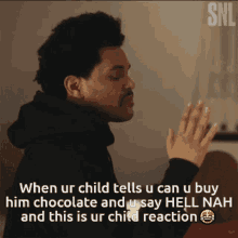 The Weeknd Hell Nah GIF - The Weeknd Hell Nah Chocolate GIFs