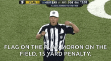 Referee Penalty GIF - Referee Penalty Flag GIFs