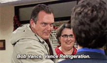bob vance vance refrigeration the office shake hands introduce