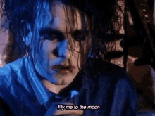 The Cure Love Song GIF - The Cure Love Song Fly Me To The Moon GIFs