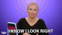 I Know I Look Right Cat Warner GIF