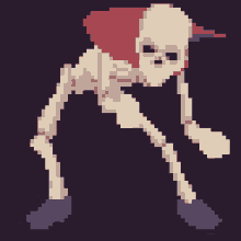 Pixel Skeleton GIF - Pixel Skeleton Spooky GIFs