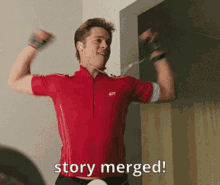 story merged git merge merge request merge dance