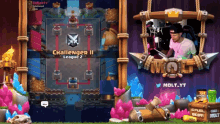 a screen shot of a video game with the words challenger ii league 2