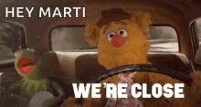 Were Close Driving GIF - Were Close Driving Kermit GIFs