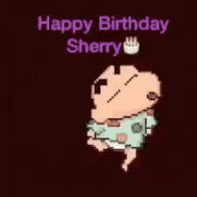 Birthday Sherry GIF