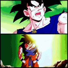 Goku Vs Freezer Epic Moment GIF - Goku Vs Freezer Epic Moment Ssj1 GIFs