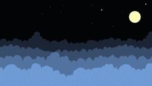 Cave Story Moon Clouds Outer Wall GIF