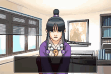 Ace Attorney Dont Care GIF - Ace Attorney Dont Care Didnt Ask GIFs
