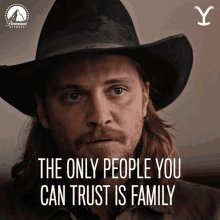 The Only People You Can Trust Is Family Kayce Dutton GIF - The Only People You Can Trust Is Family Kayce Dutton Luke Grimes GIFs