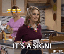 Its A Sign Thats A Sign GIF - Its A Sign Thats A Sign Sign GIFs