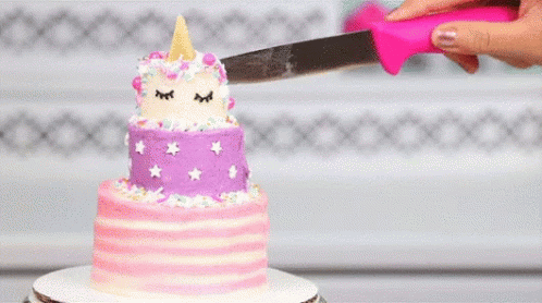 Happy Birthday Unicorn Unicorn Cake GIF - Happy Birthday Unicorn Unicorn  Cake Birthday Cake - Discover & Share GIFs