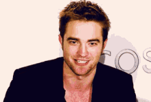 Carcajada GIF - Robert Pattinson Smile Laugh GIFs