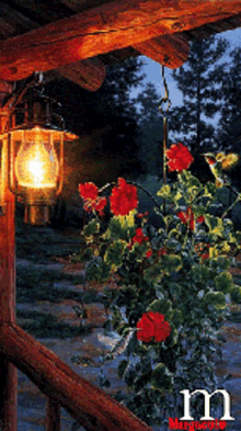 light lamp flowers mood