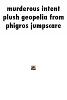 Jumpscare Phigros Sticker - Jumpscare Phigros Geopelia Stickers