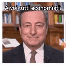 Mario Draghi Grazie GIF - Mario Draghi Grazie Economisti GIFs