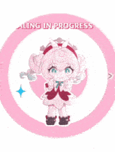 a picture of a girl with the words healing in progress on the bottom