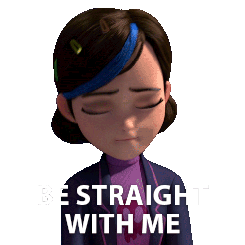 Be Straight With Me Claire Nuñez Sticker - Be Straight With Me Claire Nuñez Trollhunters Tales Of Arcadia Stickers