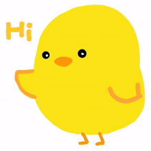 bird cute animal yellow hi