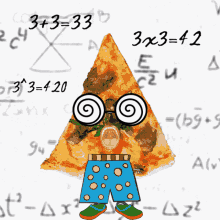 Pizza Math GIF - Pizza Math Maths GIFs