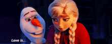 Frozen Olaf GIF - Frozen Olaf Love GIFs