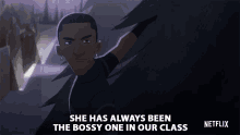 She Has Always Been The Bossy One In Our Class Bossy GIF - She Has Always Been The Bossy One In Our Class Bossy Shes The Boss GIFs