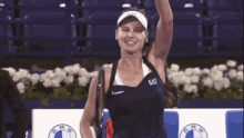 Dubai Tennis Kudermetova GIF - Dubai Tennis Kudermetova Veronika Kudermetova GIFs