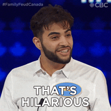Thats Hilarious Mo GIF - Thats Hilarious Mo Family Feud Canada GIFs