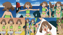 Bikini Collage GIF - Bikini Collage Anime GIFs