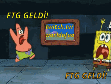 Spongeb Panic GIF - Spongeb Panic Ftg GIFs