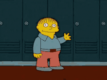 Wave Simpsons GIF - Wave Simpsons GIFs