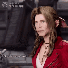 Aerith How About One Date GIF - Aerith How About One Date Ff GIFs