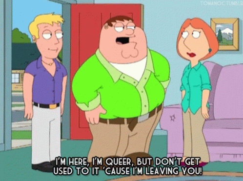Family Guy GIF - Family Guy Gay GIFs