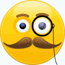 Movember Skype Emoji GIF - Movember Skype Emoji Skype Emoticon GIFs