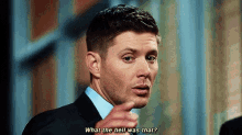 supernatural jensen ackles dean winchester spn what the hell was that