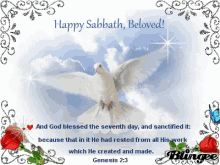 happy sabbath god bless