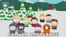 Call An Ambulance Stan Marsh GIF - Call An Ambulance Stan Marsh Kenny Mccormick GIFs