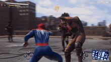 Fighting Peter Parker GIF