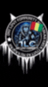a blurred image of a tlc logo